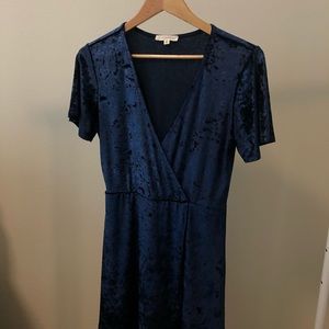 La Hearts Velvet Dress